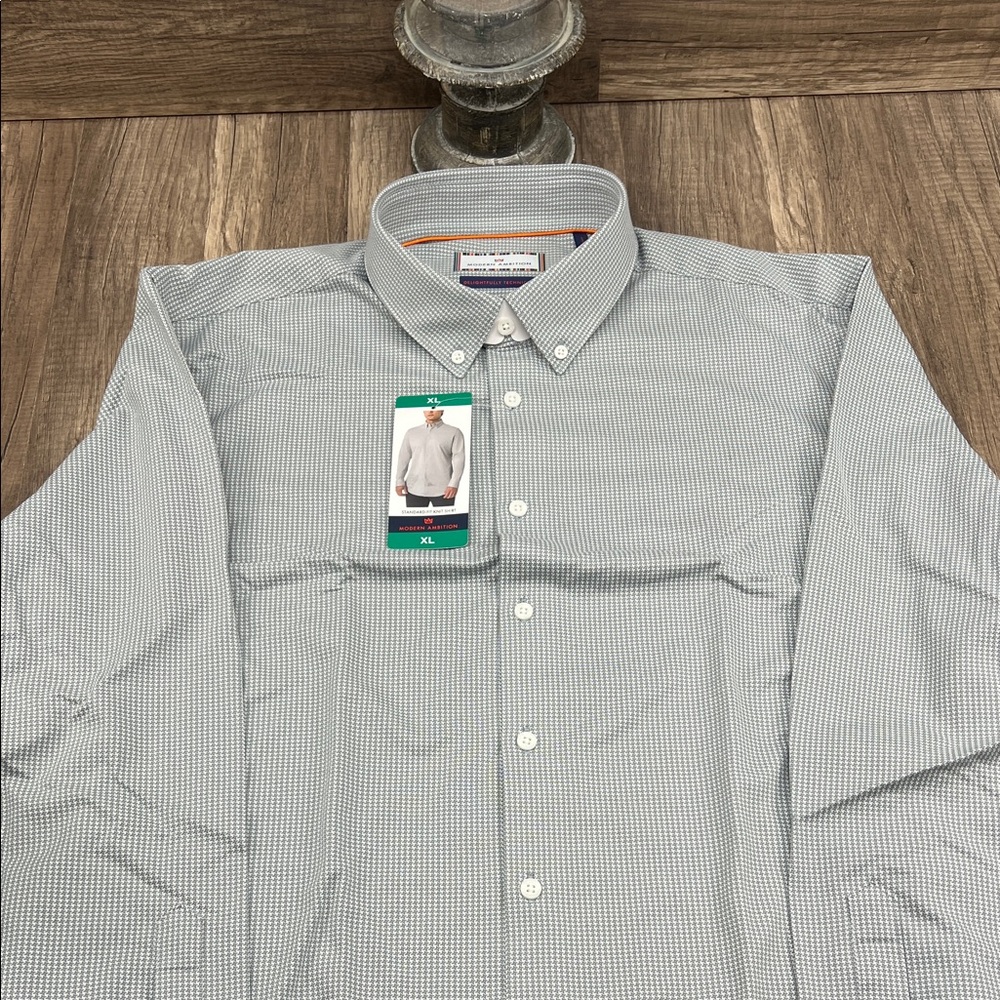 Classic Men's Checkered Dress Shirt